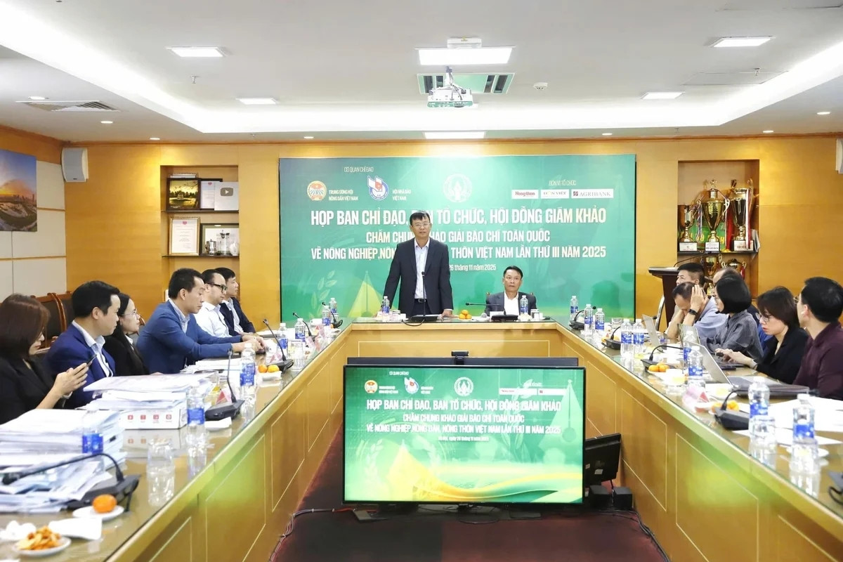 45 tác phẩm đoạt Giải báo chí toàn quốc về nông nghiệp năm 2025