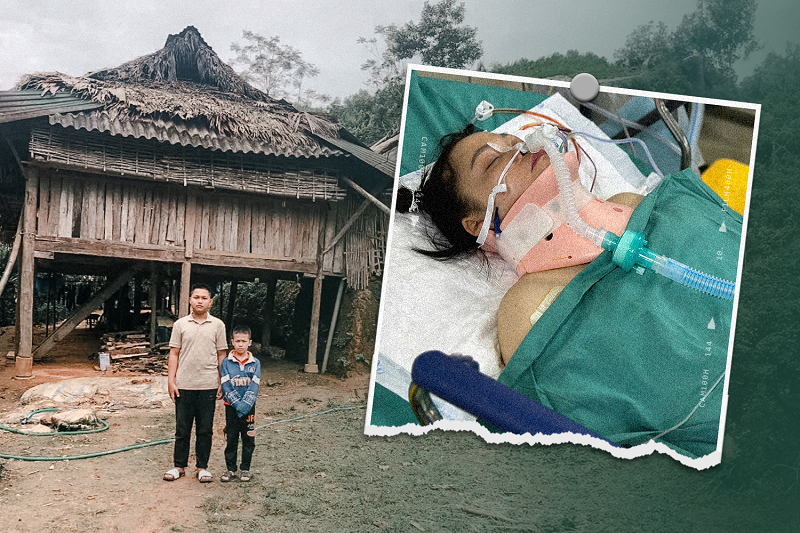 Cú ngã khiến người mẹ liệt tứ chi, gia đình nghèo ở Tuyên Quang rơi vào bế tắc