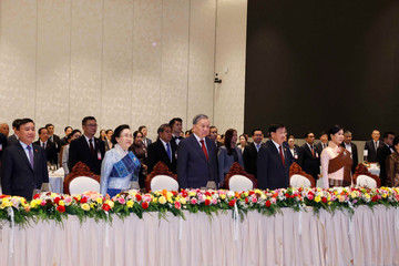 Tổng Bí thư Tô Lâm dự chiêu đãi do Tổng Bí thư, Chủ tịch nước Lào chủ trì