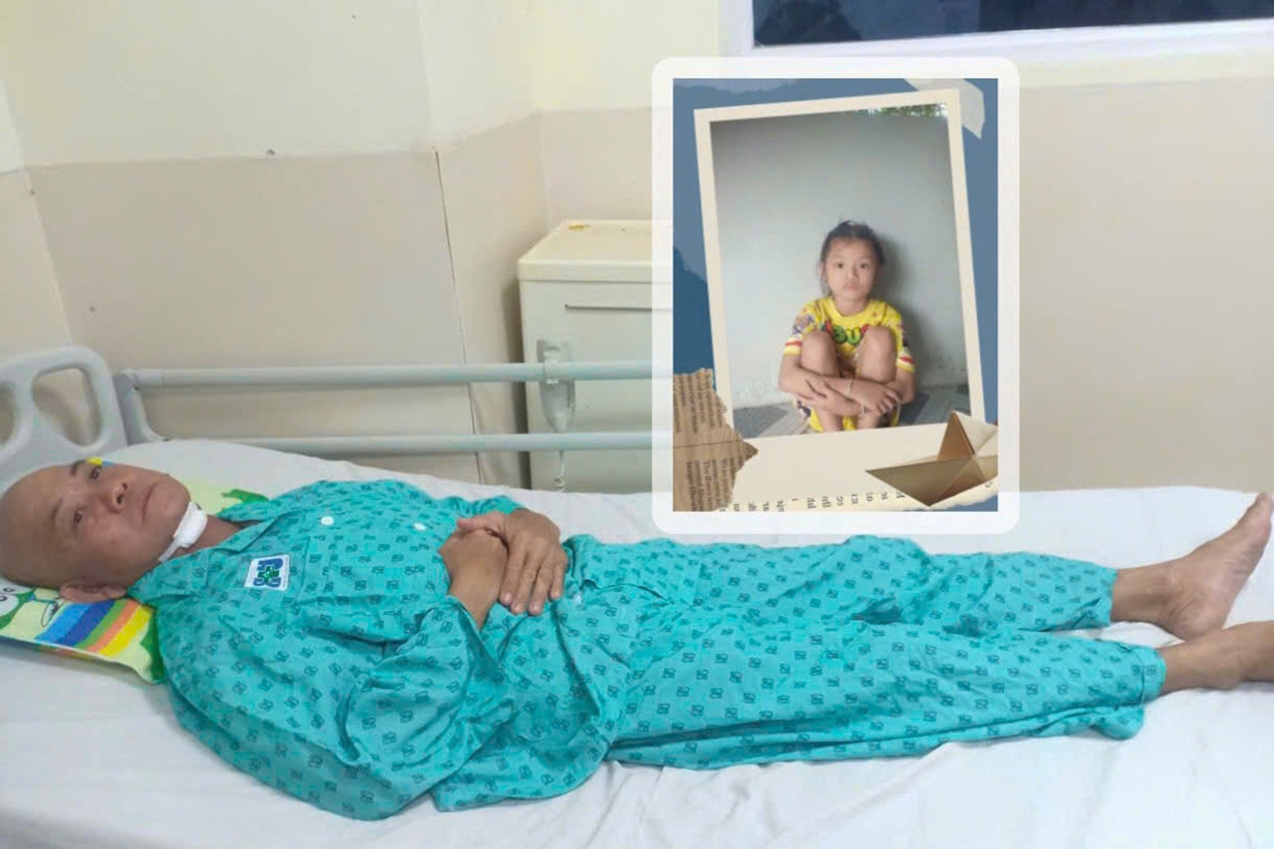 Cha ung thư, gia đình kiệt quệ, con gái lớp 1 nhiều lần xin nghỉ học