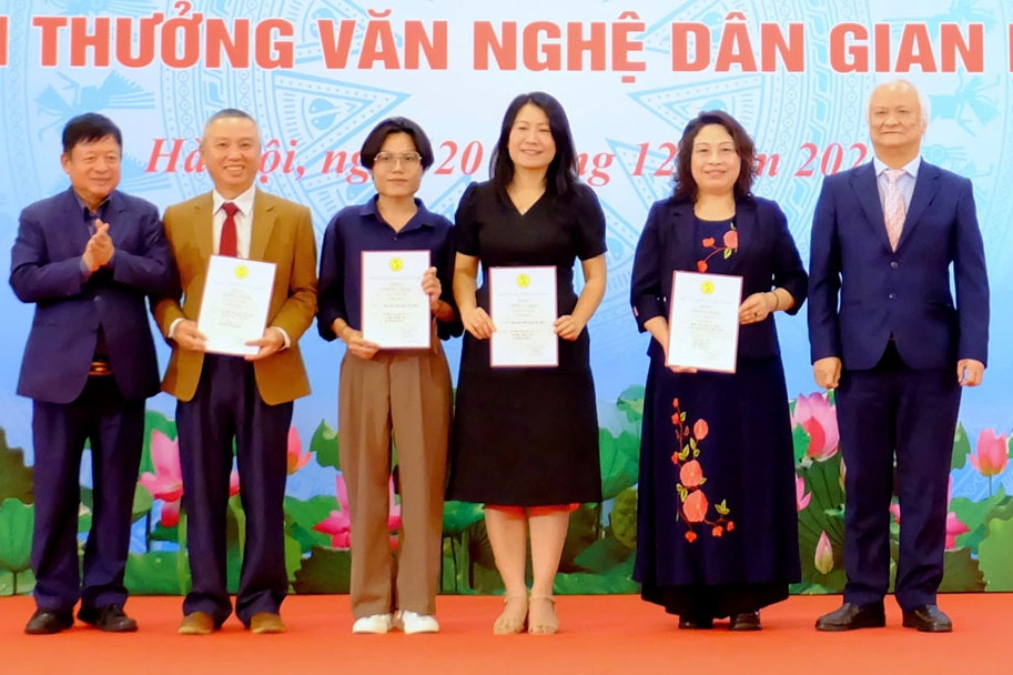 Giải thưởng Văn nghệ dân gian không tìm được tác phẩm để trao giải Nhất