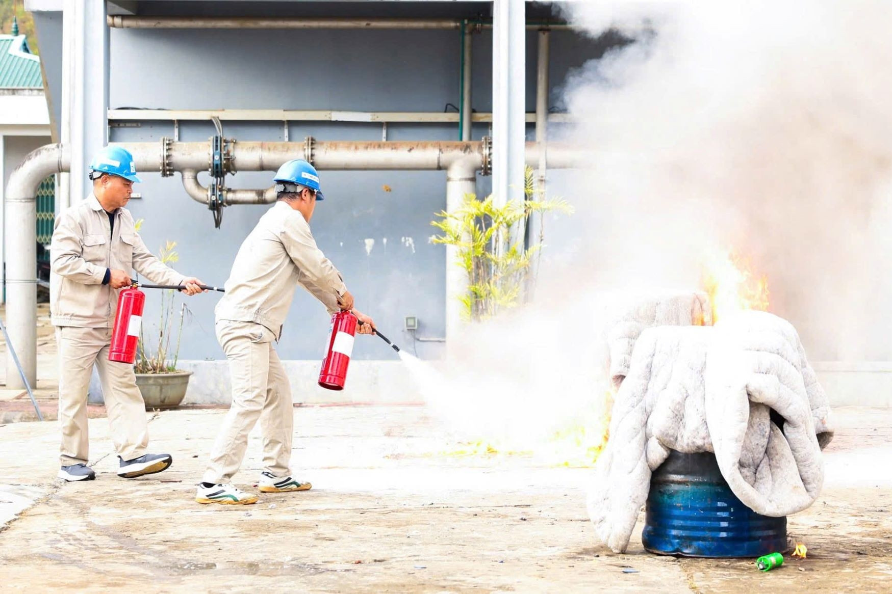 Phường Cao Xanh ban hành kế hoạch huy động lực lượng phòng cháy cứu nạn