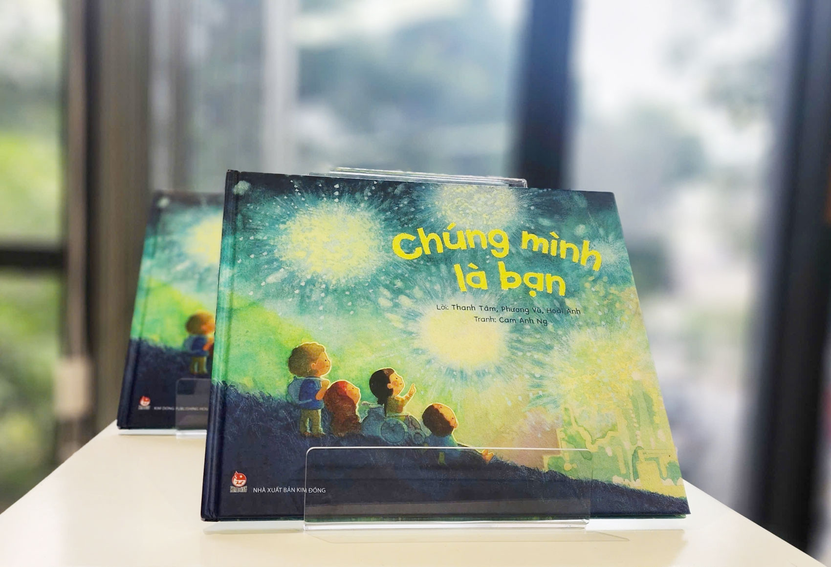 Vẻ đẹp lấp lánh của tình bạn qua sách tranh thiếu nhi