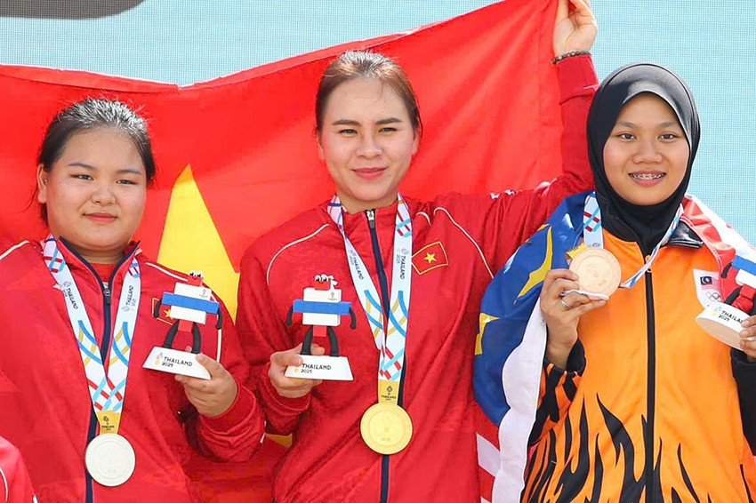 Xạ thủ Trịnh Thu Vinh làm nên lịch sử, xuất sắc nhất SEA Games