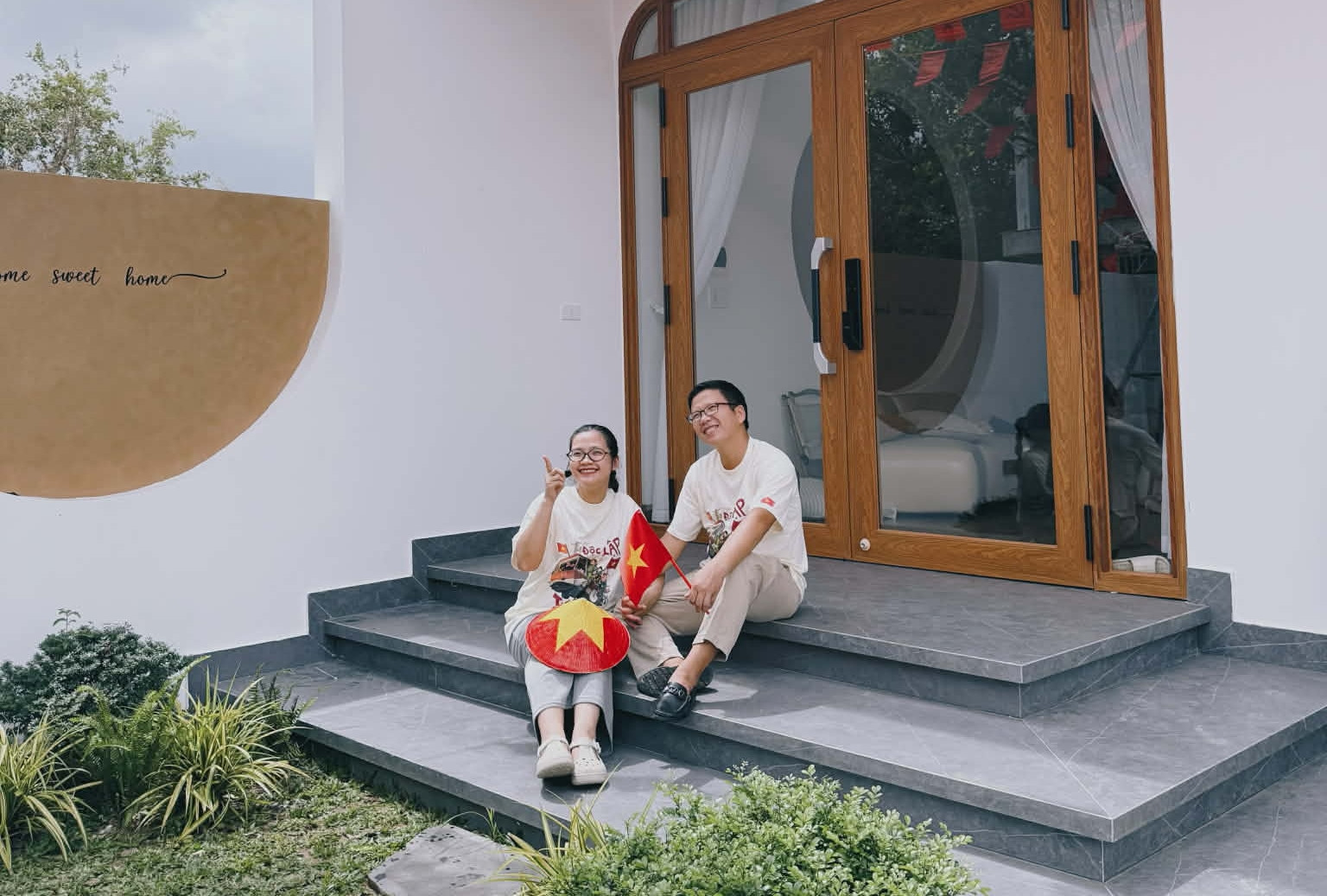 The young couple spent nearly 2 billion VND to build a house 'unlike anyone else' in Nghe An