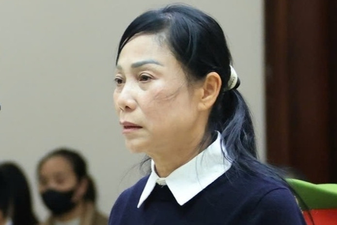 Former Provincial Party Secretary Hoang Thi Thuy Lan had her sentence reduced