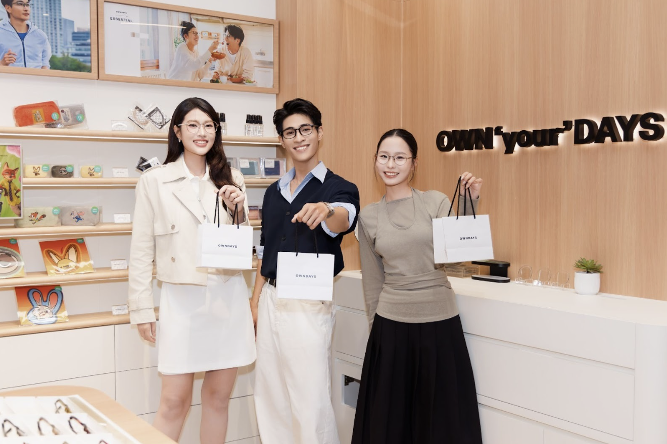 Kính mắt Nhật Bản OWNDAYS khai trương cửa hàng mới tại TP.HCM