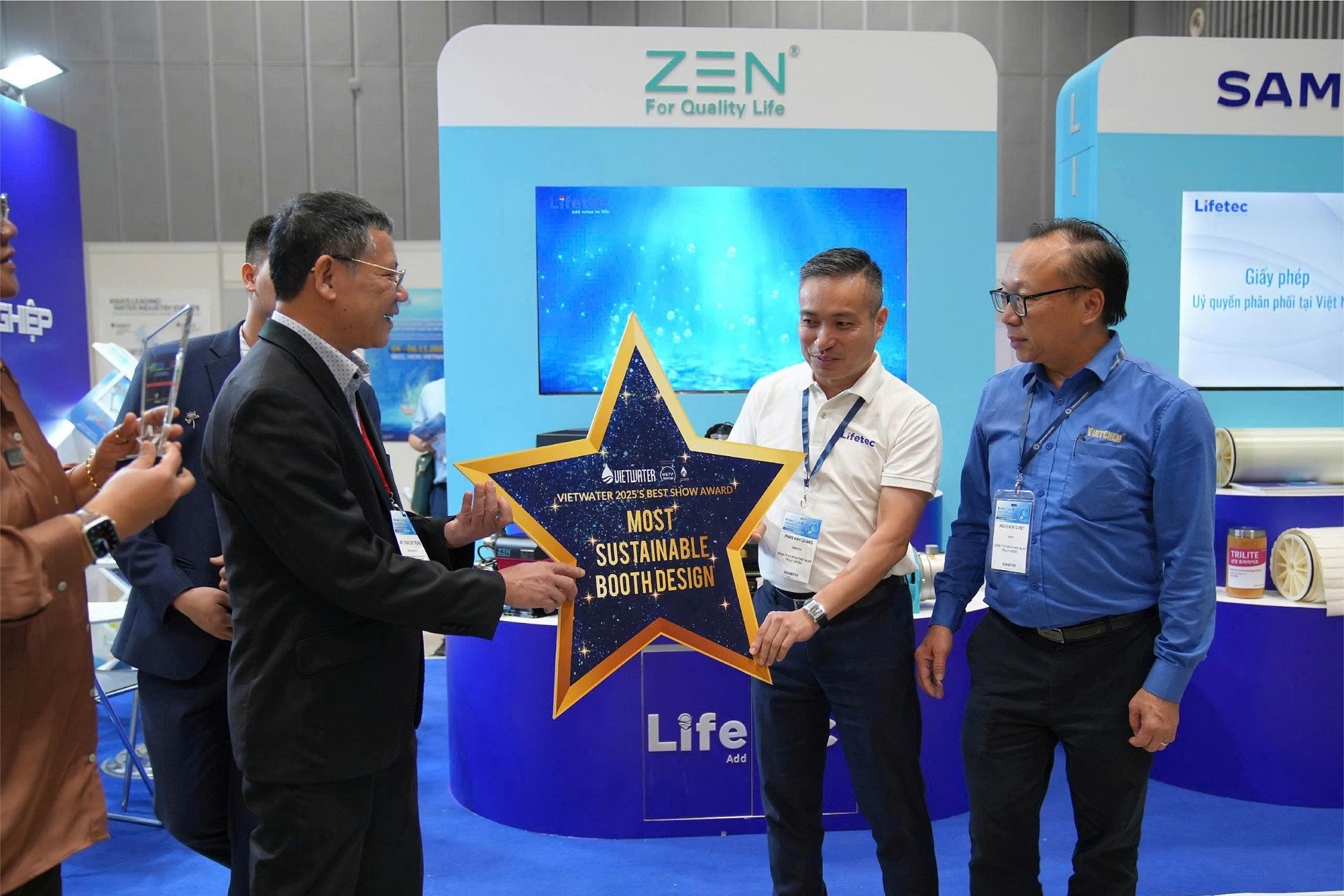 Lifetec ghi dấu ấn tại Triển lãm quốc tế Vietwater 2025