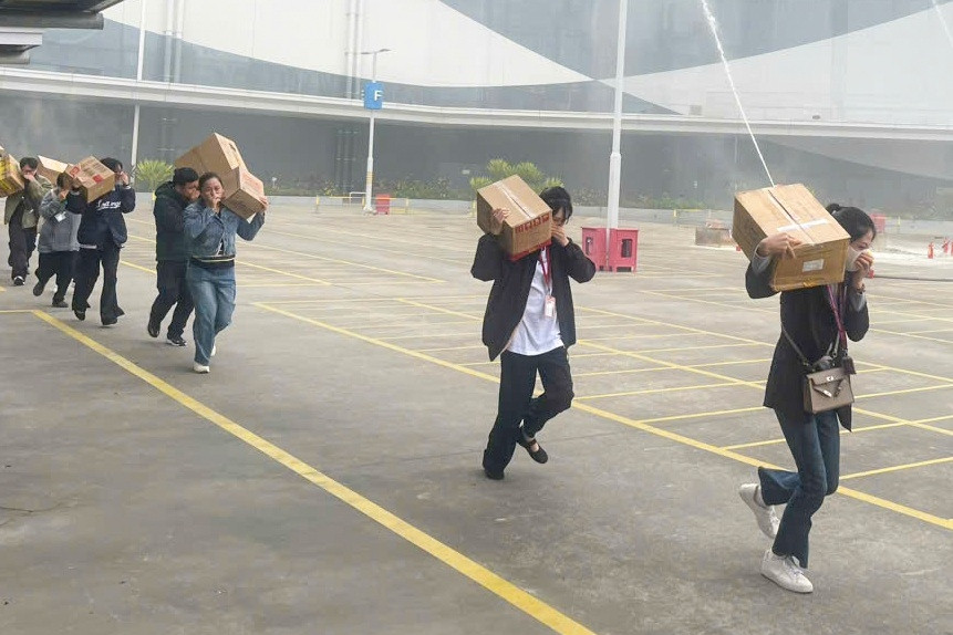 Nâng cao kỹ năng PCCC tại trung tâm thương mại lớn ở Hải Phòng