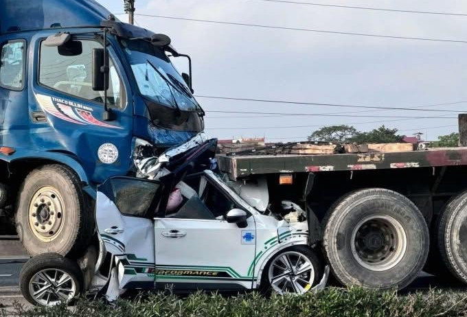 Vụ 7 ô tô tông liên hoàn trên Quốc lộ 5: Tạm giữ khẩn cấp một nam tài xế