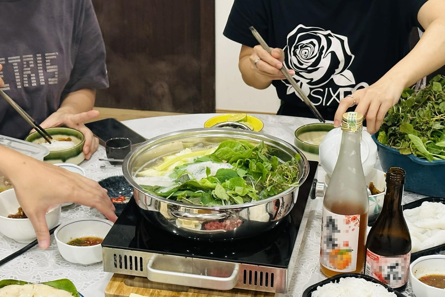  5 không khi ăn tối 