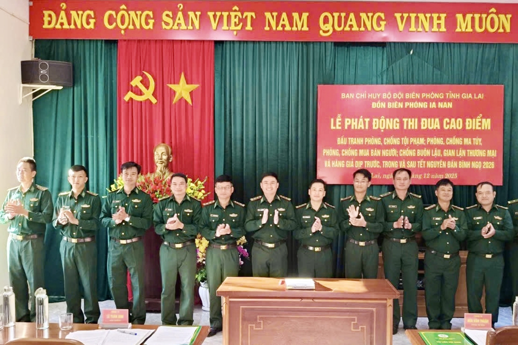 Bộ đội Biên phòng Gia Lai mở đợt cao điểm phòng, chống tội phạm