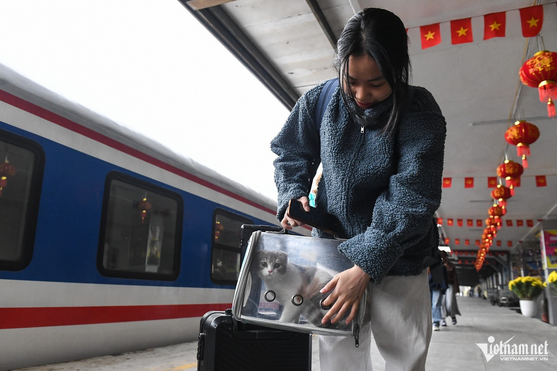  Đường sắt chạy thêm 11 chuyến tàu, tăng 5.500 vé phục vụ Tết Bính Ngọ 2026 