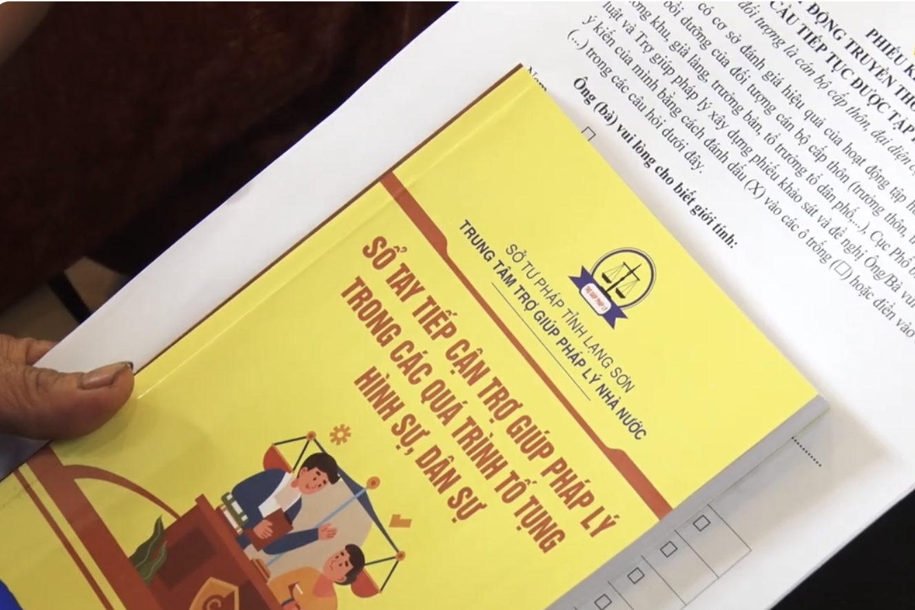 Lạng Sơn: Tăng cường thông tin về trợ giúp pháp lý cho đồng bào DTTS