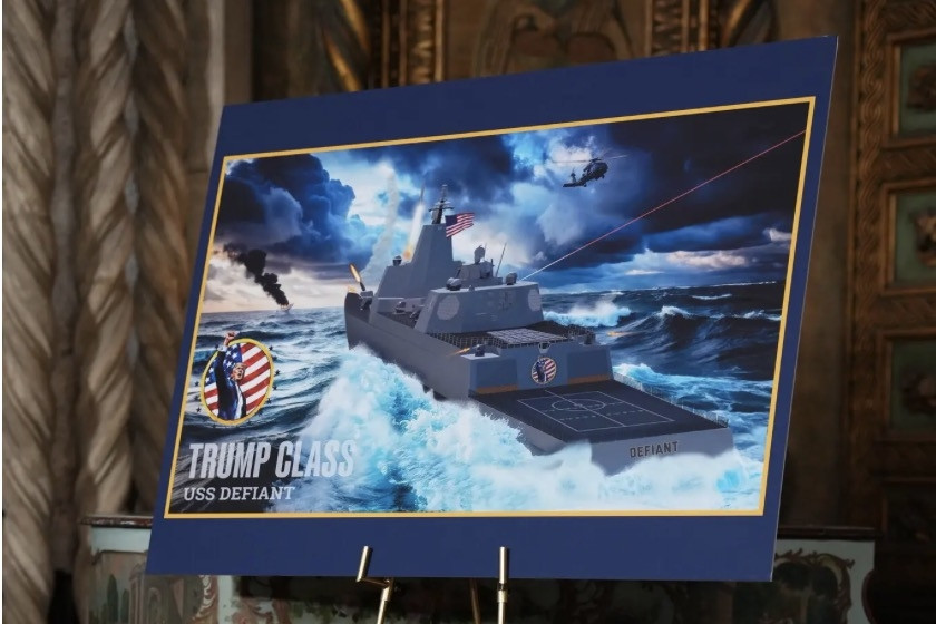  Ông Trump tiết lộ kế hoạch đóng tàu chiến mạnh hơn 100 lần loại cũ 