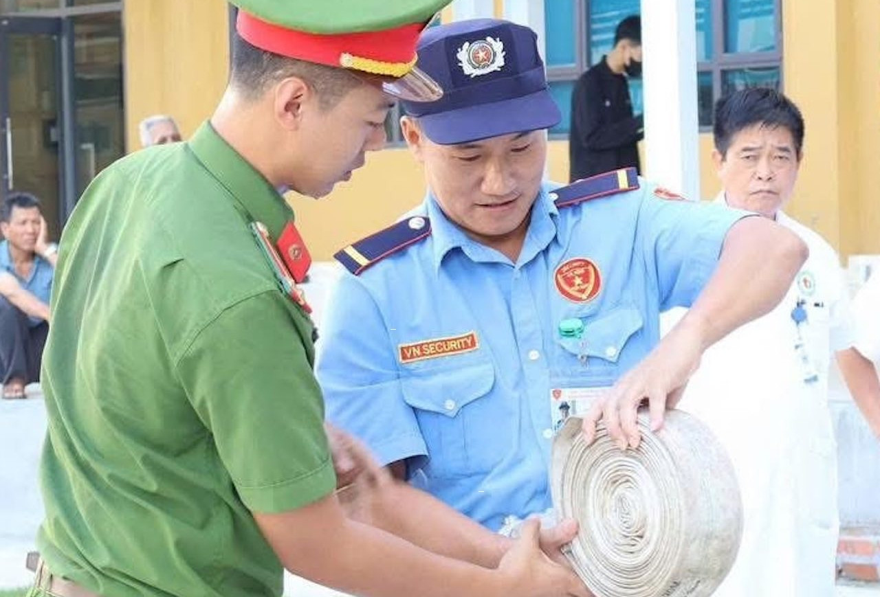 Tổ chức huấn luyện nghiệp vụ phòng cháy tại Trung tâm Y tế Thanh Ba