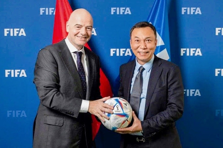 Chủ tịch FIFA gửi thông điệp đặc biệt tới bóng đá Việt Nam