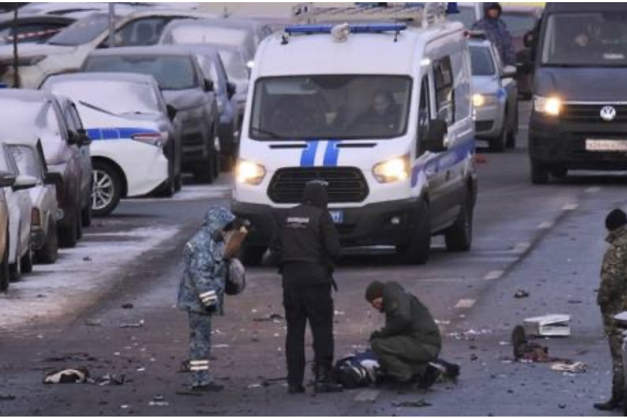 Nổ lớn ở Moscow, cảnh sát giao thông thiệt mạng