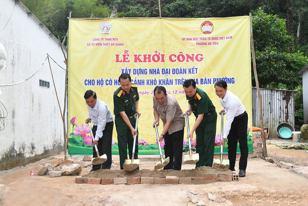  An Giang: Xây dựng nhiều căn nhà Đại đoàn kết cho người dân khó khăn 