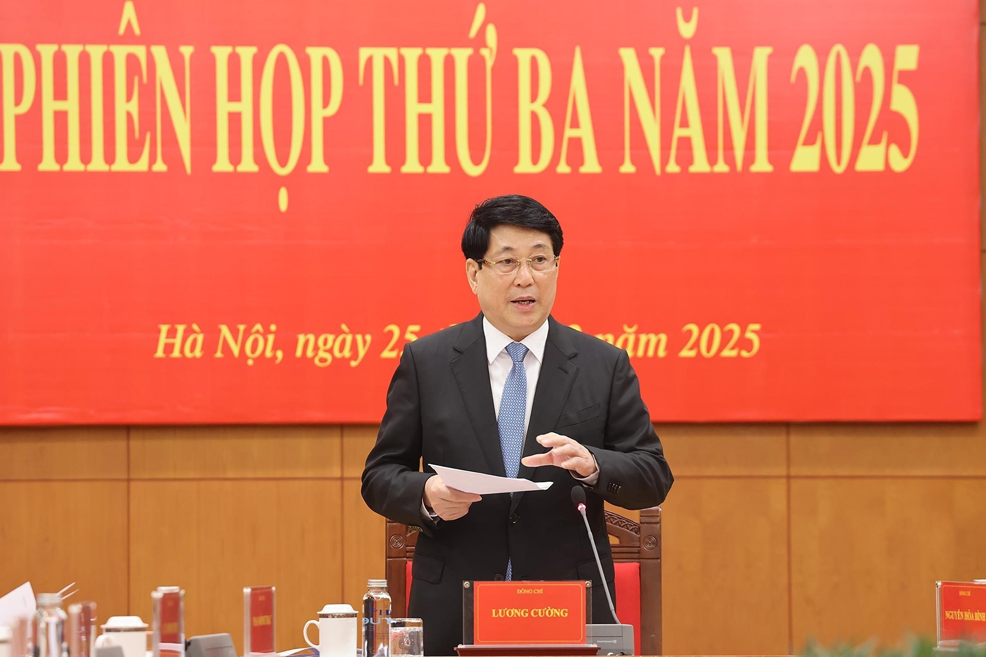 Chủ tịch nước: Đổi mới công tác xây dựng, thi hành pháp luật trong giai đoạn mới