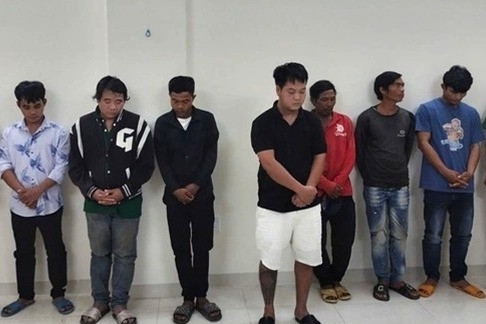  Đào hàng trăm xác heo bệnh để mang bán, 7 đối tượng bị khởi tố 