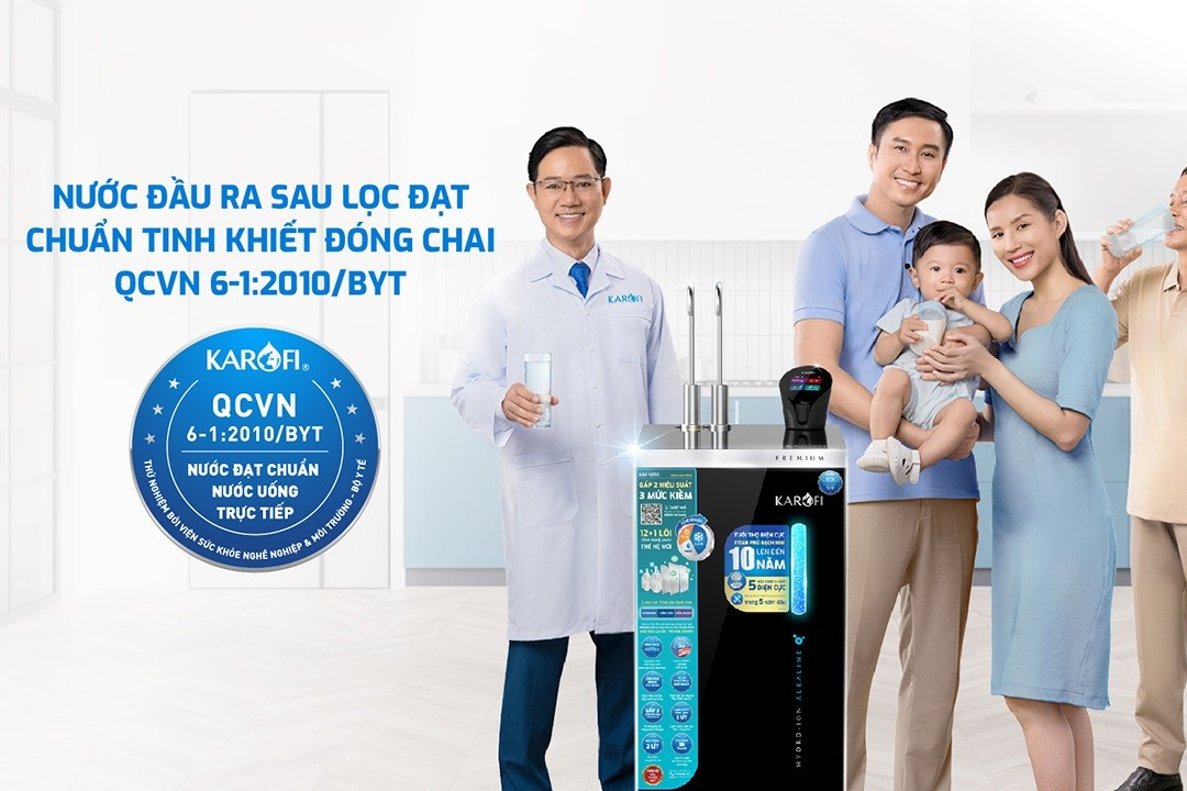 Lý do máy lọc nước Karofi S695 hút khách dịp cuối năm