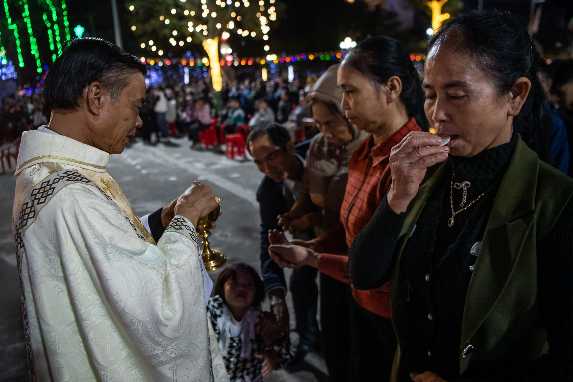 Nhà thờ Phạm Pháo lung linh đêm Giáng sinh