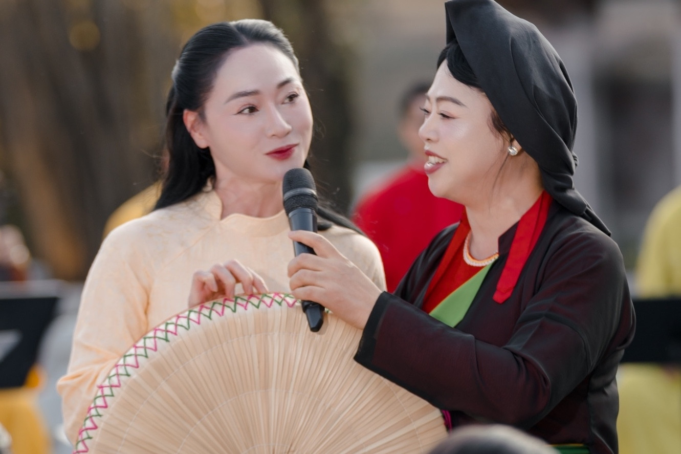  NSND Thuý Hường và NSƯT Quách Thu Phương với màn hát quan họ đặc biệt trên VTV 