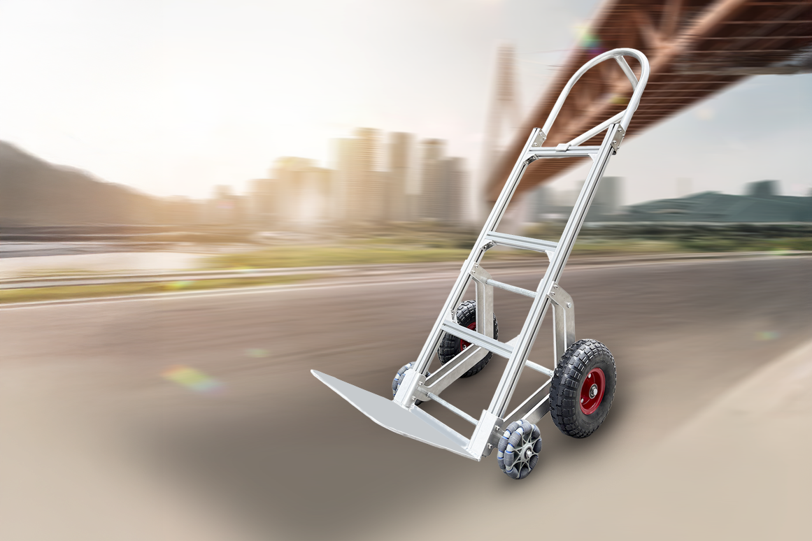 Vận chuyển hàng hoá an toàn với xe đẩy có phanh hãm