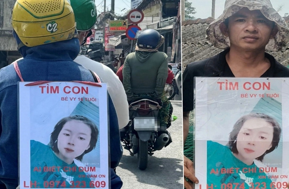 Bản tin sáng 26/12: Con gái 16 tuổi mất tích, ông bố Quảng Ngãi đeo bảng đi tìm