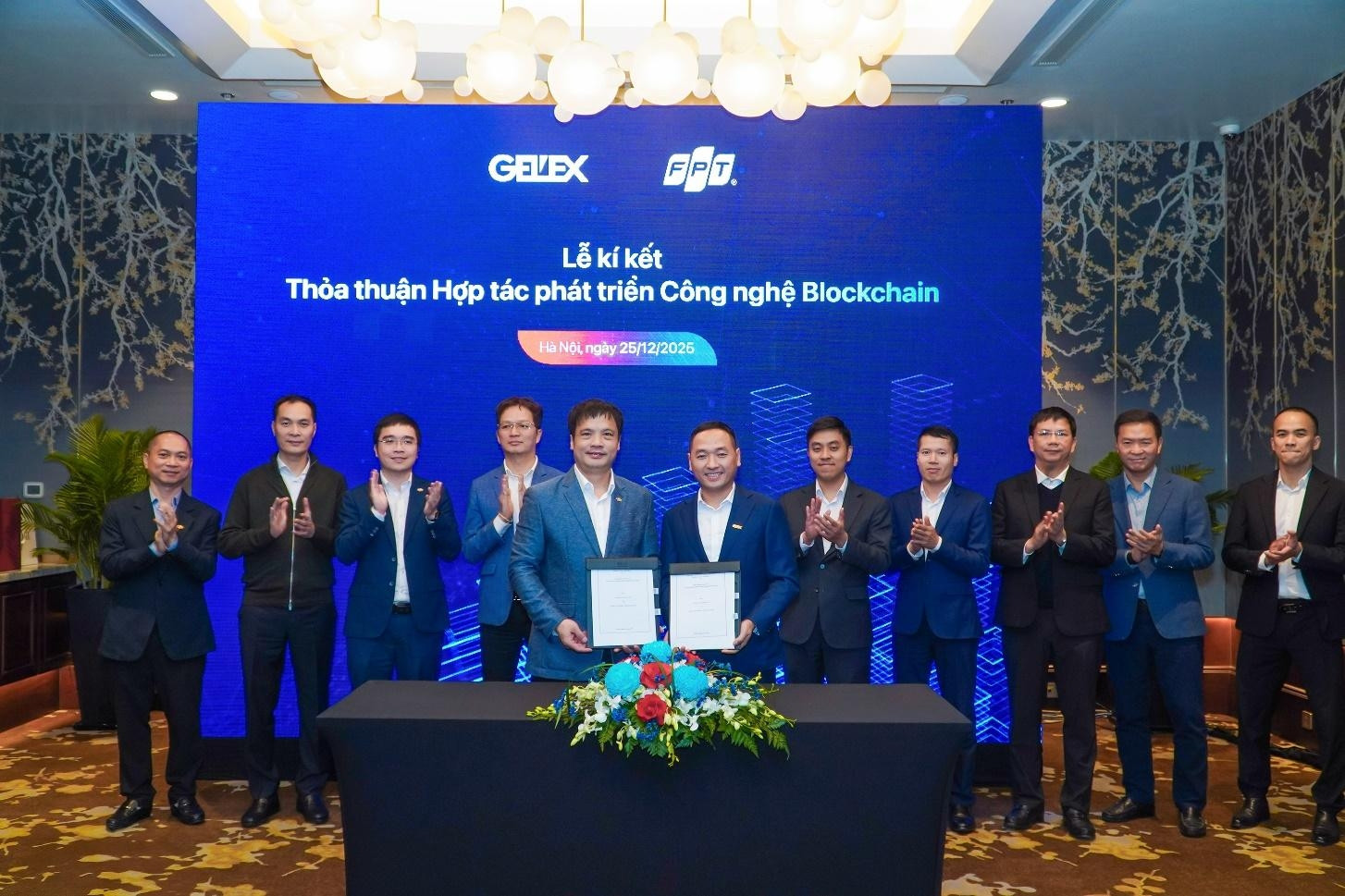 FPT và GELEX hợp tác chiến lược phát triển công nghệ Blockchain