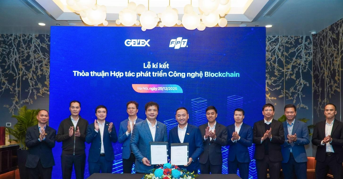 FPT và GELEX hợp tác chiến lược phát triển công nghệ Blockchain
