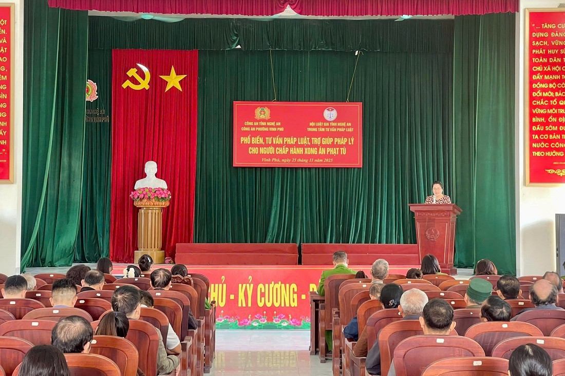 Nghệ An: Nỗ lực bảo đảm quyền tiếp cận công lý của người yếu thế