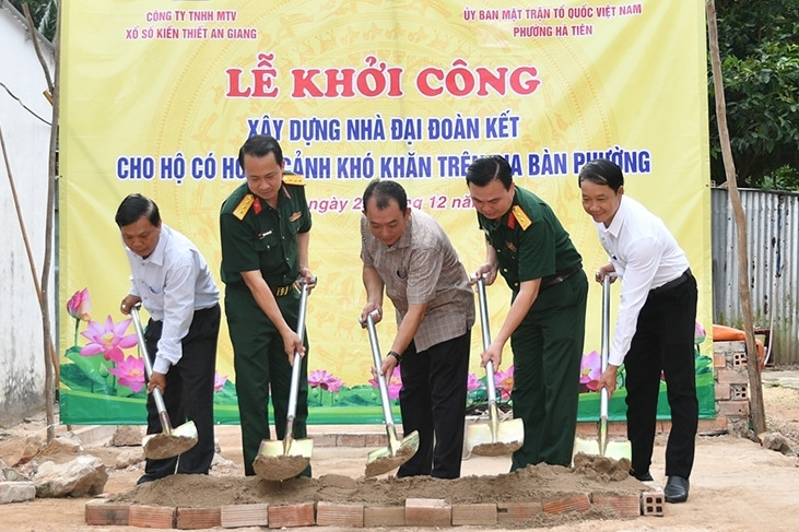 An Giang: Xây dựng nhiều căn nhà Đại đoàn kết cho người dân khó khăn