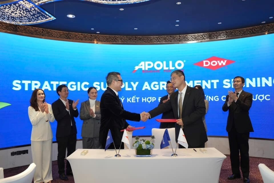  Apollo Silicone ký hợp tác chiến lược với Dow Chemical 