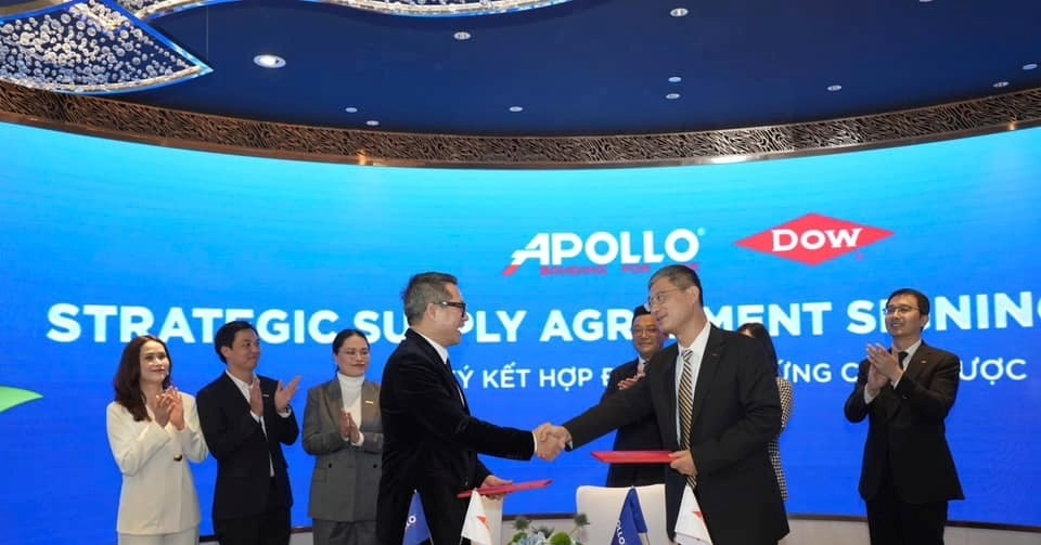 Apollo Silicone ký hợp tác chiến lược với Dow Chemical
