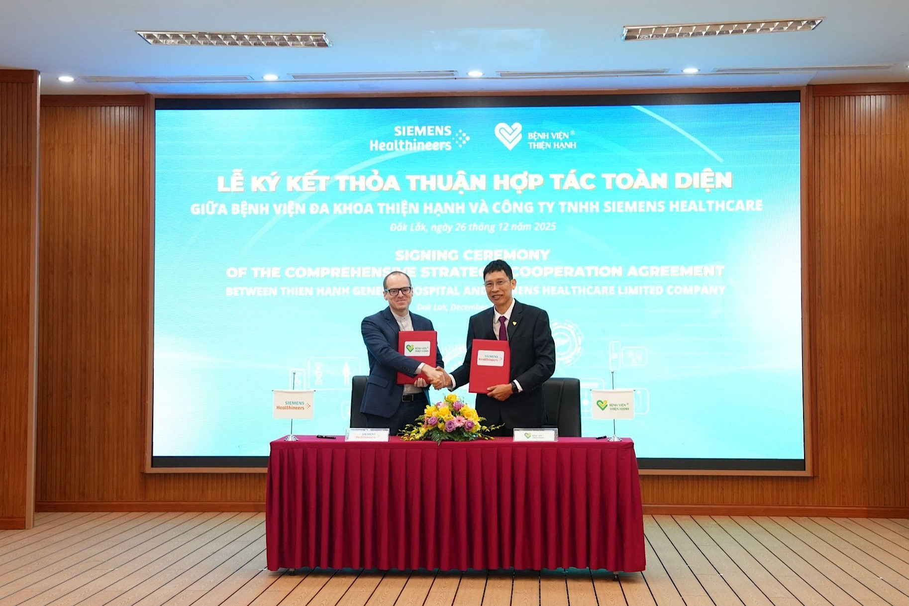  Bệnh viện đa khoa Thiện Hạnh hợp tác toàn diện cùng Siemens Healthineers 