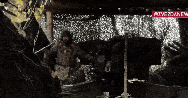 Video lựu pháo Msta-B Nga nã vào các điểm phóng UAV của Ukraine ở Sumy