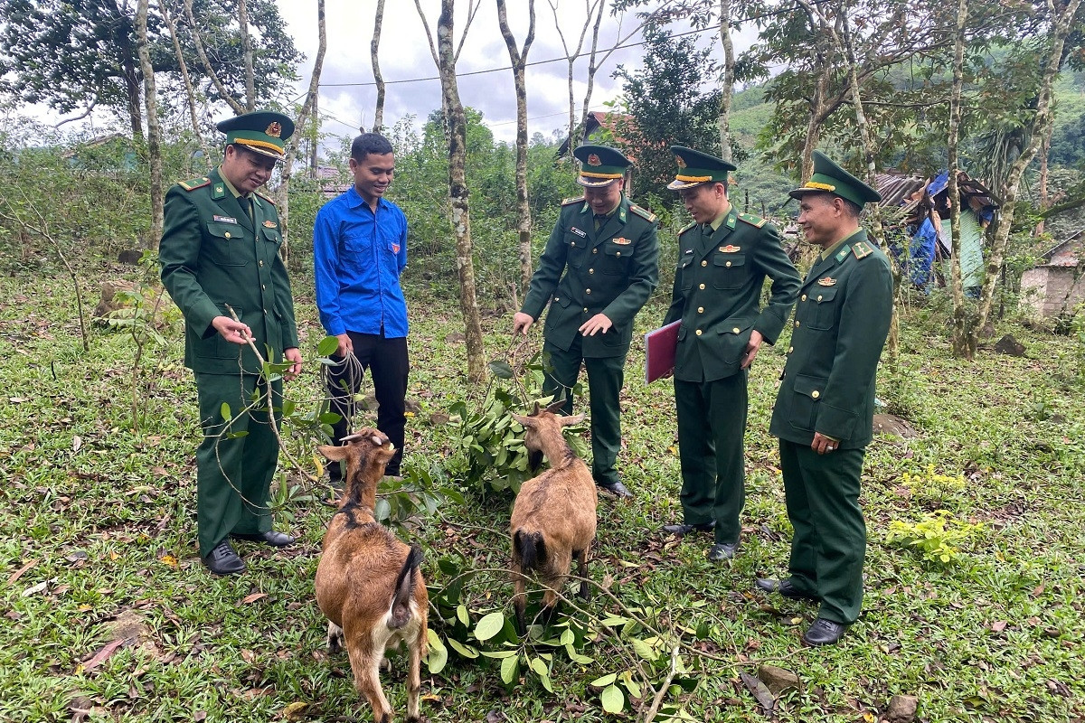 Bộ đội Biên phòng Quảng Trị chung tay nâng cao đời sống đồng bào vùng biên