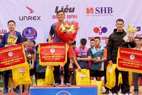  Giải bóng bàn Thiên Trường tìm ra các nhà vô địch 