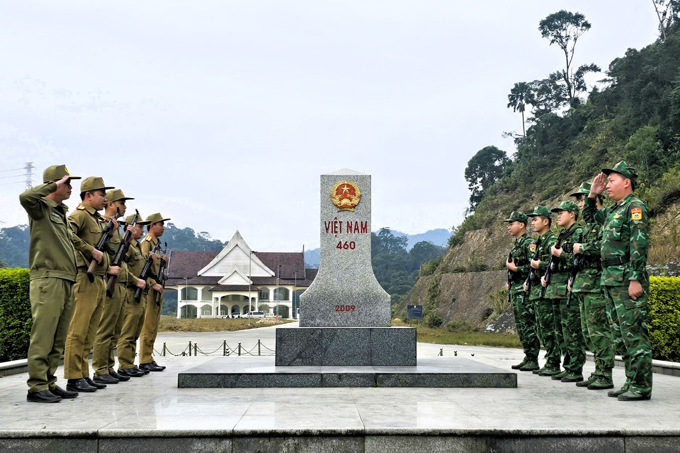 Người lính trẻ tiêu biểu, xung kích vì bình yên biên giới