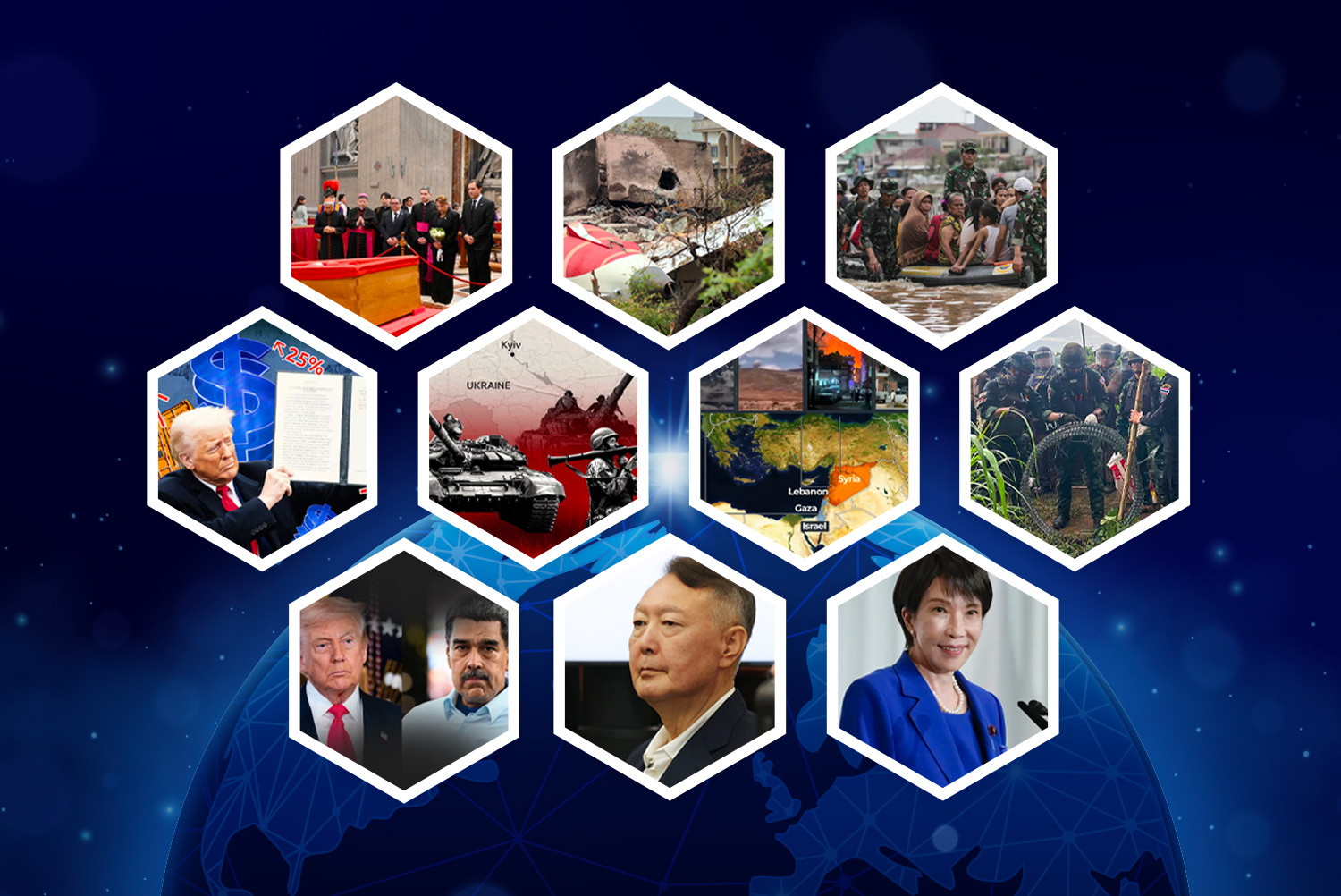 Top 10 sự kiện thế giới nổi bật năm 2025