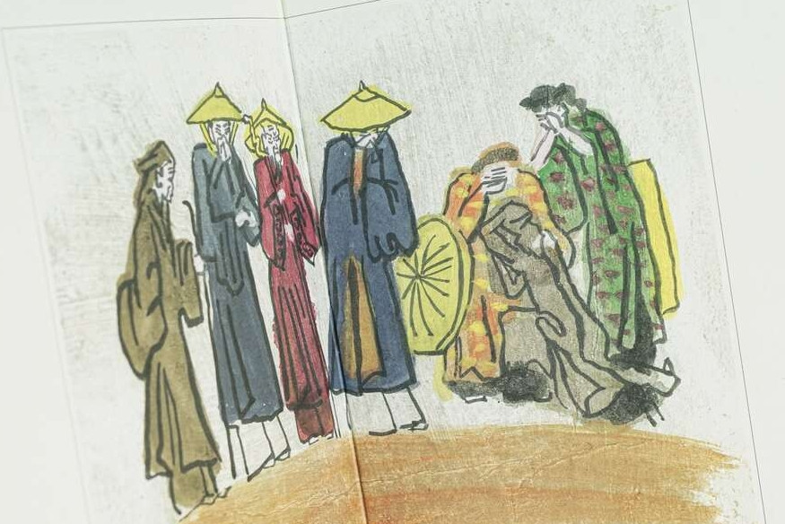 Trọn vẹn bộ tranh Kiều chưa từng công bố của Nguyễn Tư Nghiêm