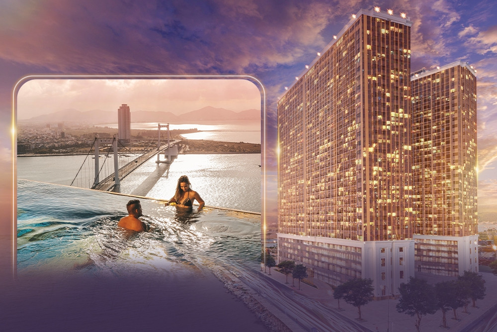 Wyndham Danang Golden Bay - không gian nghỉ dưỡng dát vàng bên vịnh biển