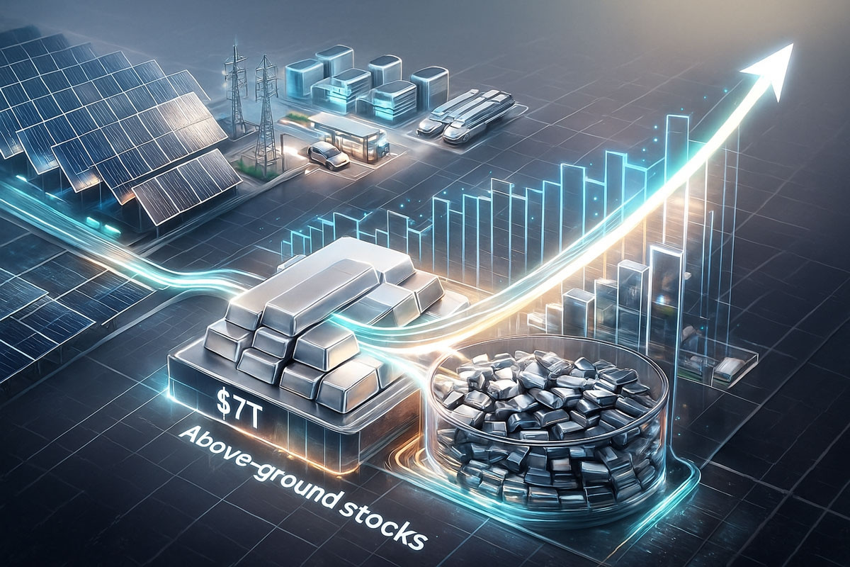 Cú hích 7.000 tỷ USD nâng đỡ giá bạc, kéo giá vàng đi lên