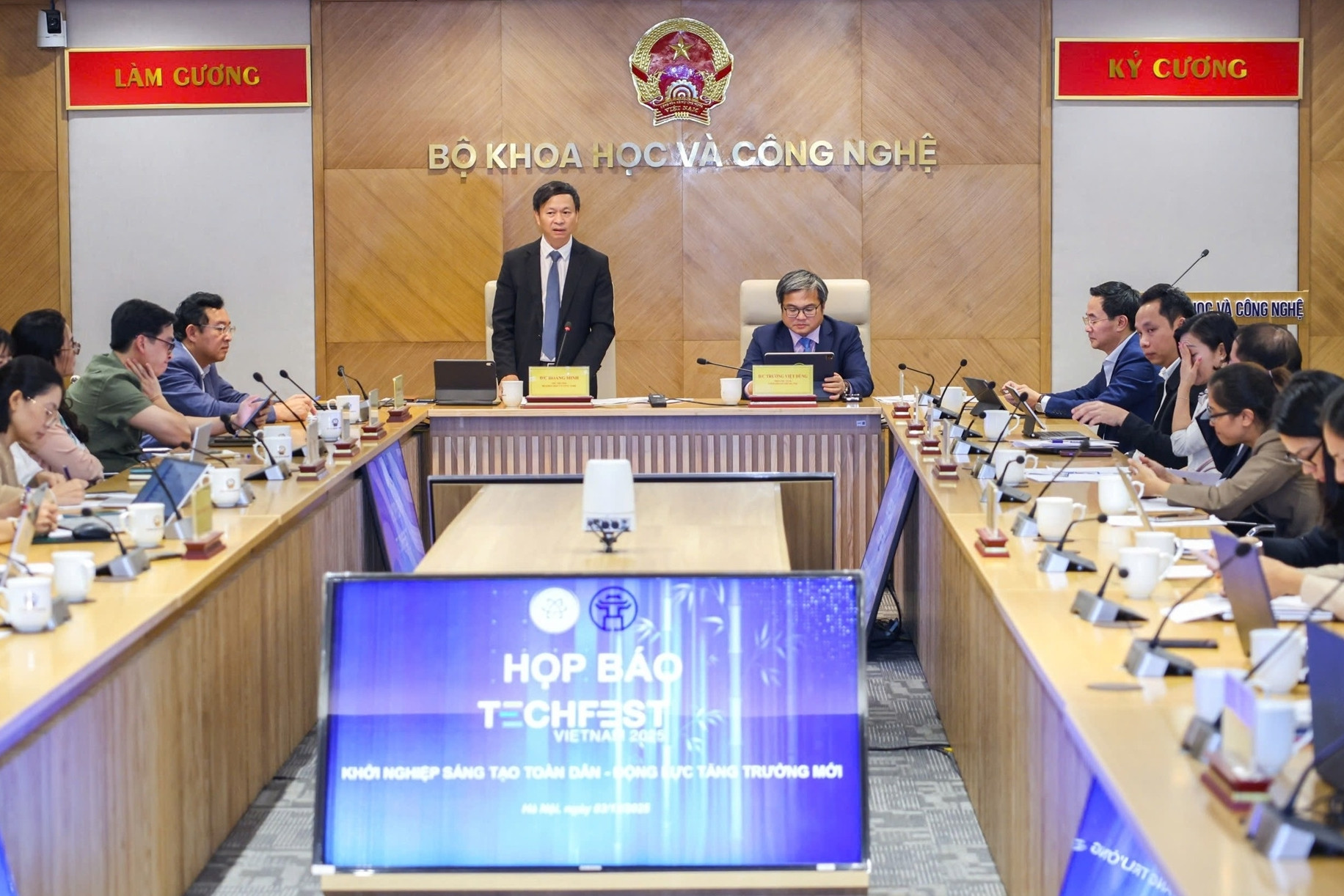 Ngày hội khởi nghiệp TECHFEST 2025 sẽ diễn ra tại phố đi bộ hồ Hoàn Kiếm