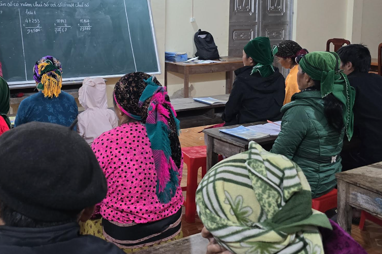 Tổ chức 173 lớp xóa mù chữ, thu hút trên 4.000 người dân đồng bào DTTS tham gia