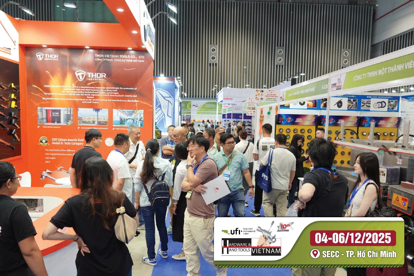 Trải nghiệm sáng tạo tại Triển lãm Quốc tế Ngũ kim và Dụng cụ cầm tay Việt Nam