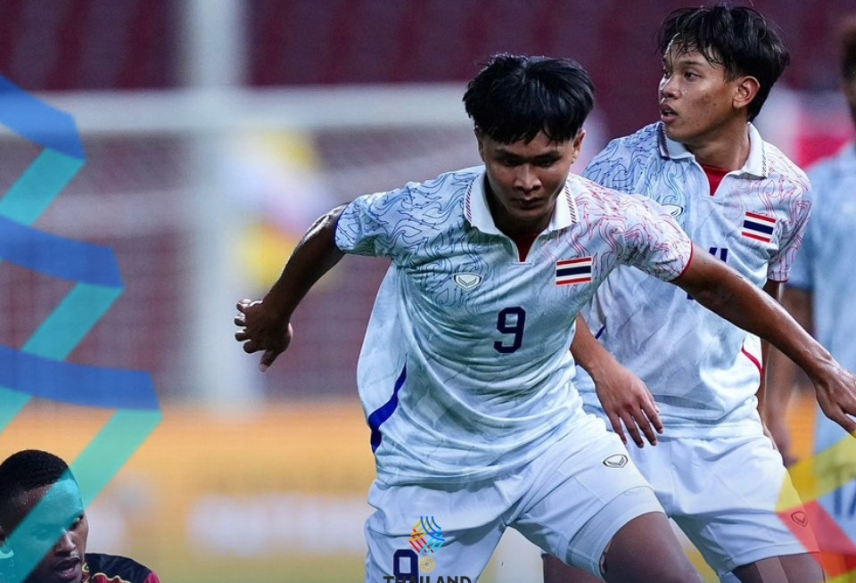 U22 Thái Lan thắng kiểu tennis trận ra quân SEA Games 33