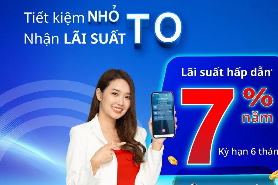 Lãi suất ngân hàng hôm nay 30/12: Cuộc đua tại các nhà băng ngoại, có nơi 7%/năm